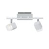Trio R82152131 Roubaix LED bodové svítidlo | Teplá bílá | 2x4W | Bílá