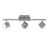 Trio R82153107 Roubaix LED bodové svítidlo | Teplá bílá | 3X4W | Kov | Nikl