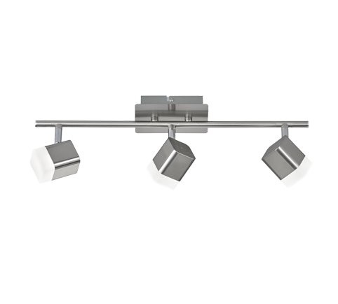 Trio R82153107 Roubaix LED bodové svítidlo | Teplá bílá | 3X4W | Kov | Nikl