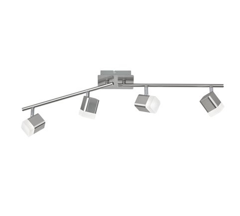 Trio R82154107 Roubaix LED bodové svítidlo | Teplá bílá | 4X4W | Kov | Nikl