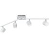 Trio R82154131 Roubaix LED bodové svítidlo | Teplá bílá | 4X4W | Bílá