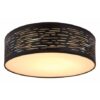 Globo 15342D1 Tunno LED stropní svítidlo | Variabilní | Černá | 20W