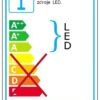 Ideal lux 172408 Etere LED Nástěnné venkovní světlo | Přírodní bílá | Černá | 10,2W