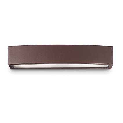 Ideal lux 163550 Andromeda Coffee Nástěnné venkovní světlo | E27