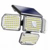 Immax 08481L LED Solární svítidlo | Studená bílá | 5W | Černá