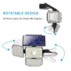 Immax 08481L LED Solární svítidlo | Studená bílá | 5W | Černá