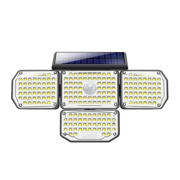 Immax 08481L LED Solární svítidlo | Studená bílá | 5W | Černá