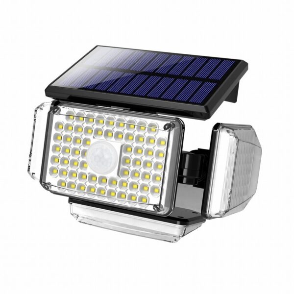 Immax 08481L LED Solární svítidlo | Studená bílá | 5W | Černá