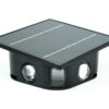 Immax 08487L LED Solární svítidlo | 2W | Černá