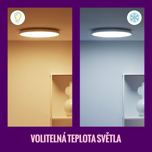 WiZ 8719514554276 Tunable Smart LED Přisazené stropní svítidlo | Variabilní | 21W | Bílá