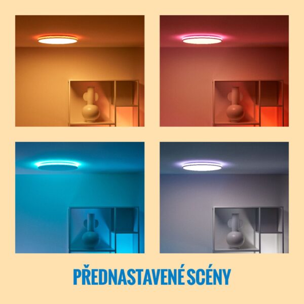 WiZ 8719514554276 Tunable Smart LED Přisazené stropní svítidlo | Variabilní | 21W | Bílá
