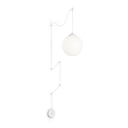 Ideal lux 160863 Boa Bianco Lustr | E27