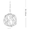 Ideal lux 155968 Konse Oro Lustr | E27