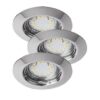 Rabalux 1047 Lite LED Přisazené stropní svítidlo | Teplá bílá | 3W | Chrom | Kov