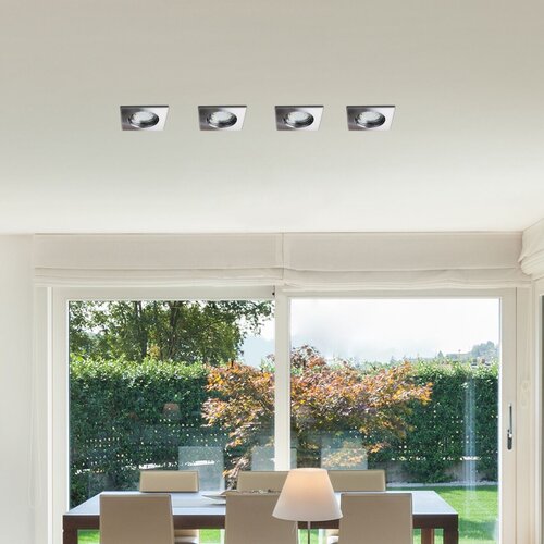 Rabalux 1053 Lite LED Přisazené stropní svítidlo | Teplá bílá | 3W | Chrom | Kov