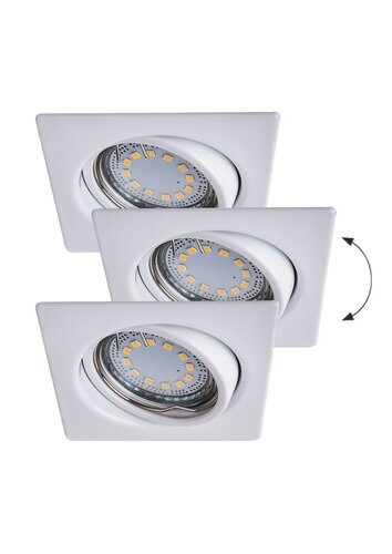 Rabalux 1055 Lite LED Přisazené stropní svítidlo | Teplá bílá | 3W | Bílá