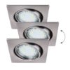 Rabalux 1057 LED Vnitřní osvětlení | Teplá bílá | 3W | Chrom | Kov