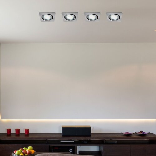 Rabalux 1057 LED Vnitřní osvětlení | Teplá bílá | 3W | Chrom | Kov