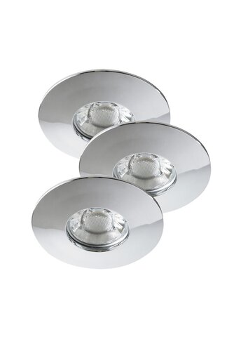 Rabalux 1072 Randy LED Přisazené stropní svítidlo | Teplá bílá | 4W | Chrom | Kov