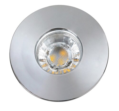 Rabalux 1072 Randy LED Přisazené stropní svítidlo | Teplá bílá | 4W | Chrom | Kov