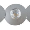 Rabalux 1072 Randy LED Přisazené stropní svítidlo | Teplá bílá | 4W | Chrom | Kov