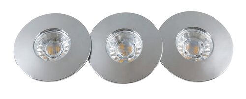 Rabalux 1072 Randy LED Přisazené stropní svítidlo | Teplá bílá | 4W | Chrom | Kov