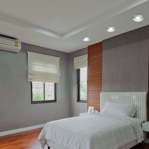 Rabalux 1072 Randy LED Přisazené stropní svítidlo | Teplá bílá | 4W | Chrom | Kov