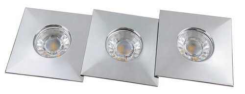 Rabalux 1079 Randy LED Přisazené stropní svítidlo | Teplá bílá | 4W | Chrom | Kov