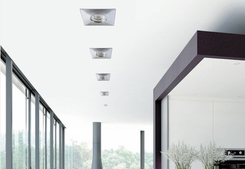 Rabalux 1079 Randy LED Přisazené stropní svítidlo | Teplá bílá | 4W | Chrom | Kov