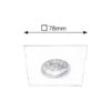 Rabalux 1080 Randy LED Přisazené stropní svítidlo | Teplá bílá | 4W | Bílá