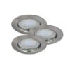 Rabalux 1163 Lite LED Přisazené stropní svítidlo | Teplá bílá | 3W | Chrom | Kov