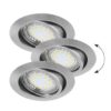 Rabalux 1166 Lite LED Přisazené stropní svítidlo | Teplá bílá | 3W | Chrom | Kov