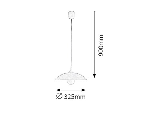 Rabalux 1407 Cupola range Skleněný lustr | E27