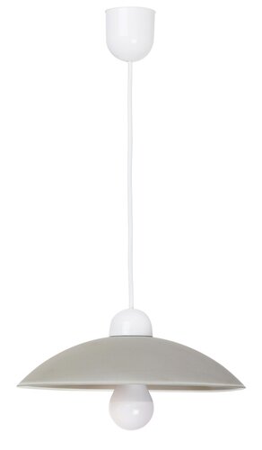 Rabalux 1408 Cupola range Skleněný lustr | E27 | Šedá