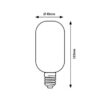 Rabalux 1410 LED žárovka E27 | Teplá bílá | 5W