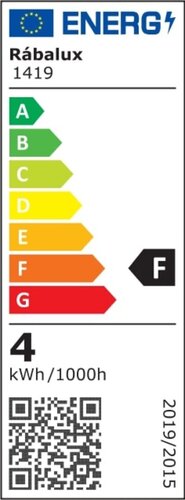 Rabalux 1419 Filament-LED LED žárovka E27 | Teplá bílá | 4W