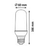 Rabalux 1442 Smart & Gadgets Smart LED Smart žárovka E27 | Teplá bílá | 3W