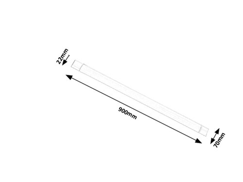 Rabalux 1452 Batten Light LED Pod linku | Přírodní bílá | 30W | Bílá