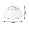 Rabalux 1470 Lina LED Vnitřní osvětlení | RGB | 0,5W | Bílá | 15