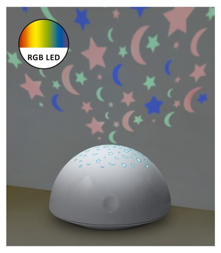 Rabalux 1470 Lina LED Vnitřní osvětlení | RGB | 0,5W | Bílá | 6