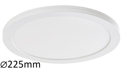 Rabalux 1489 Sonnet LED Přisazené stropní svítidlo | Přírodní bílá | 18W | Bílá