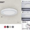 Rabalux 1489 Sonnet LED Přisazené stropní svítidlo | Přírodní bílá | 18W | Bílá