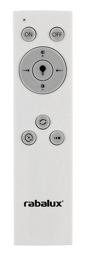 Rabalux 1508 Mason LED Stropní svítidlo s ovladačem | Variabilní | Stmívatelné | 50W | Bílá
