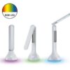 Rabalux 1515 Justin LED Moderní stolní lampička | Přírodní bílá | RGB | 4W | Bílá