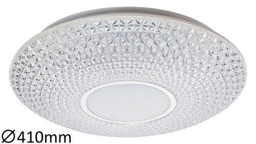 Rabalux 1518 Coralia LED Stropní svítidlo s ovladačem | Variabilní | Stmívatelné | 48W