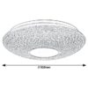 Rabalux 1519 Coralia LED Stropní svítidlo s ovladačem | Variabilní | Stmívatelné | 7,2W