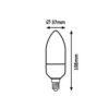 Rabalux 1567 SMD-LED LED žárovka E14 | Teplá bílá | 8W