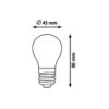 Rabalux 1595 Filament-LED LED žárovka E27 | Teplá bílá | 42W
