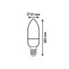 Rabalux 1610 SMD-LED LED žárovka E14 | Teplá bílá | 5W