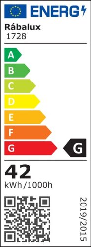 Rabalux 1728 Eco-halogen | G9 | Teplá bílá | Stmívatelné